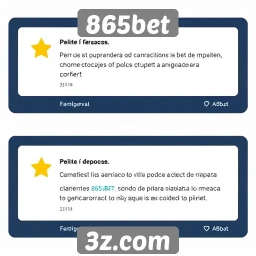 Suporte ao cliente no site 865bet e avaliações